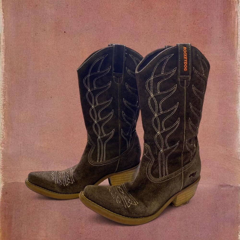 Western Festival Cowgirl Cottagecore Boho Rocketdog Cowboy Boot